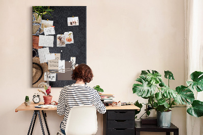 Lousa de cortiça Férias de viagem