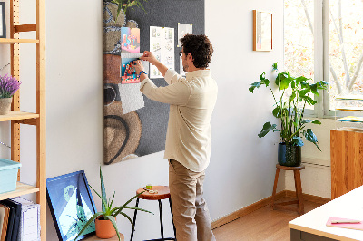 Lousa de cortiça Férias de viagem