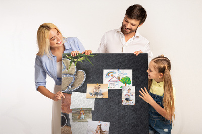 Lousa de cortiça Férias de viagem