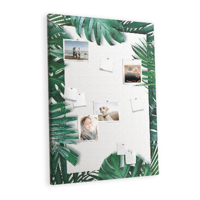 Quadro de cortiça Moldura Monstera