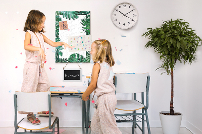 Quadro de cortiça Moldura Monstera