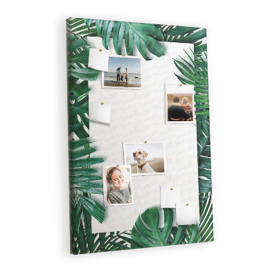 Quadro de cortiça Moldura Monstera