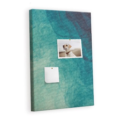 Painel de cortiça para parede Abstração marinha