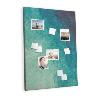 Painel de cortiça para parede Abstração marinha