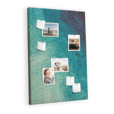 Painel de cortiça para parede Abstração marinha