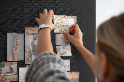 Quadro de cortiça Tela de cor única