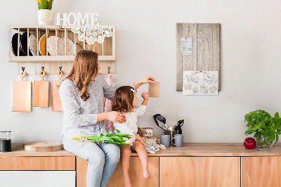 Lousa de cortiça Tábuas de madeira