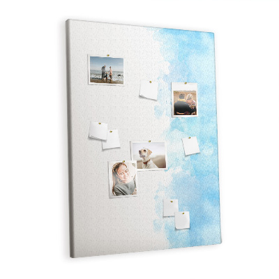 Quadro de cortiça Manchas de aquarela