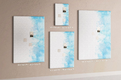 Quadro de cortiça Manchas de aquarela