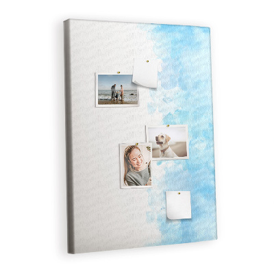 Quadro de cortiça Manchas de aquarela