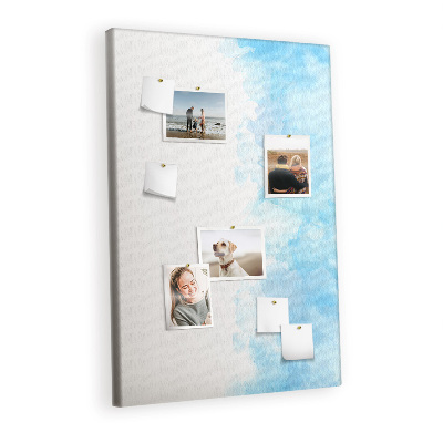 Quadro de cortiça Manchas de aquarela