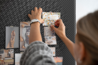 Painel de cortiça para parede Padrão escuro