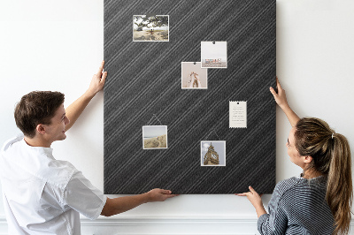 Painel de cortiça para parede Padrão escuro