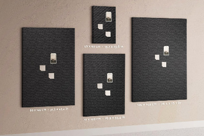 Painel de cortiça para parede Padrão escuro