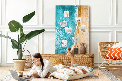 Lousa de cortiça Praia do mar