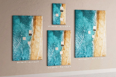 Lousa de cortiça Praia do mar