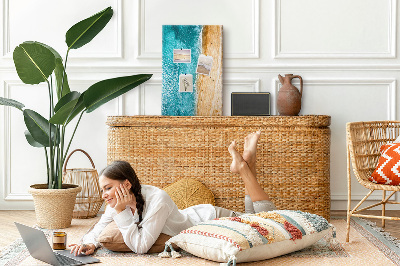 Lousa de cortiça Praia do mar