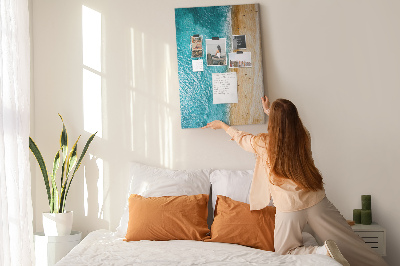 Lousa de cortiça Praia do mar