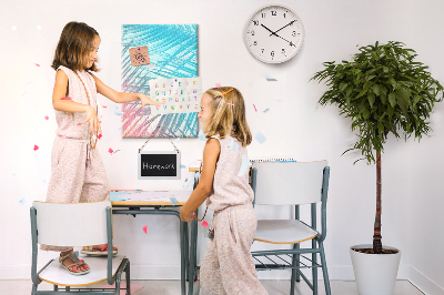 Lousa de cortiça Folhas de palmeira