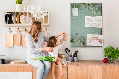 Quadro de cortiça Flores de Gypsophila