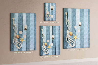 Lousa de cortiça Quadros de coisas do mar