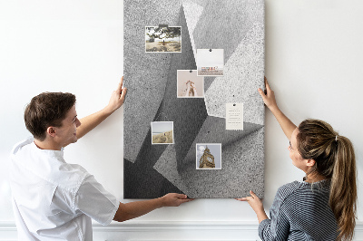 Painel de cortiça para parede Abstração geométrica
