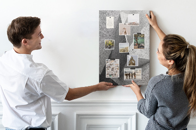 Painel de cortiça para parede Abstração geométrica