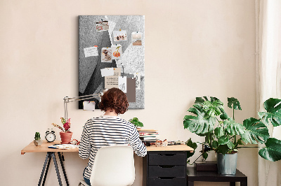 Painel de cortiça para parede Abstração geométrica