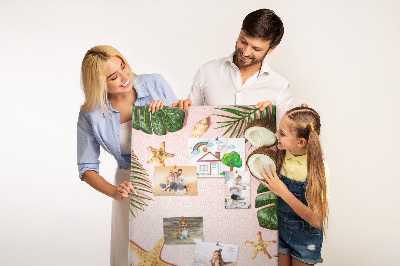 Lousa de cortiça Moldura de verão