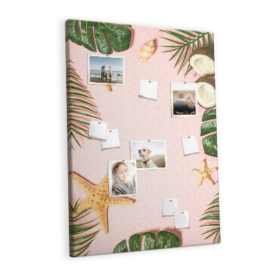 Lousa de cortiça Moldura de verão