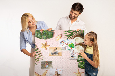 Lousa de cortiça Moldura de verão