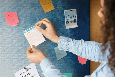 Painel de cortiça para parede Captação de água