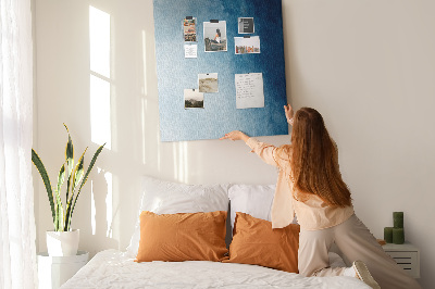 Painel de cortiça para parede Captação de água