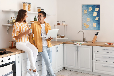 Painel de cortiça para parede Captação de água