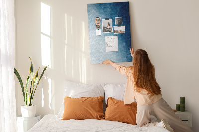 Painel de cortiça para parede Captação de água