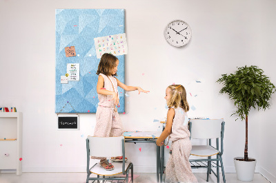 Quadro de cortiça Padrão geométrico