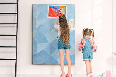 Quadro de cortiça Padrão geométrico