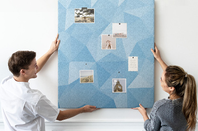 Quadro de cortiça Padrão geométrico