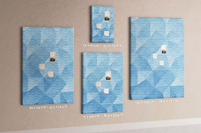 Quadro de cortiça Padrão geométrico