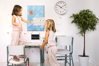 Quadro de cortiça Padrão geométrico