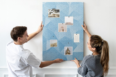 Quadro de cortiça Padrão geométrico