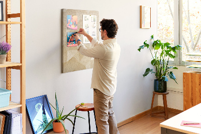 Quadro de cortiça Padrão linear