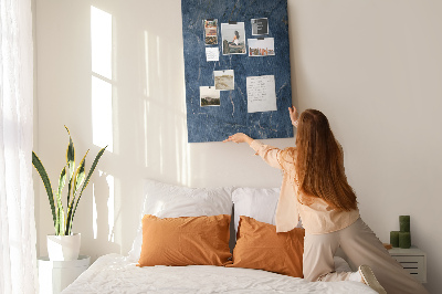 Quadro de cortiça Mármore decorativo