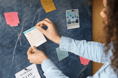 Quadro de cortiça Mármore decorativo