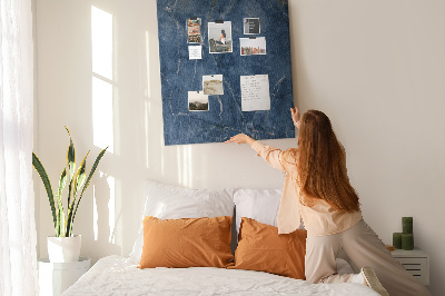 Quadro de cortiça Mármore decorativo