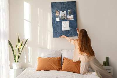 Quadro de cortiça Mármore decorativo