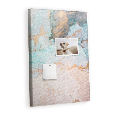 Painel de cortiça para parede Tinta abstrata