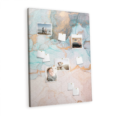 Painel de cortiça para parede Tinta abstrata