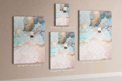 Painel de cortiça para parede Tinta abstrata