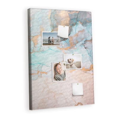 Painel de cortiça para parede Tinta abstrata